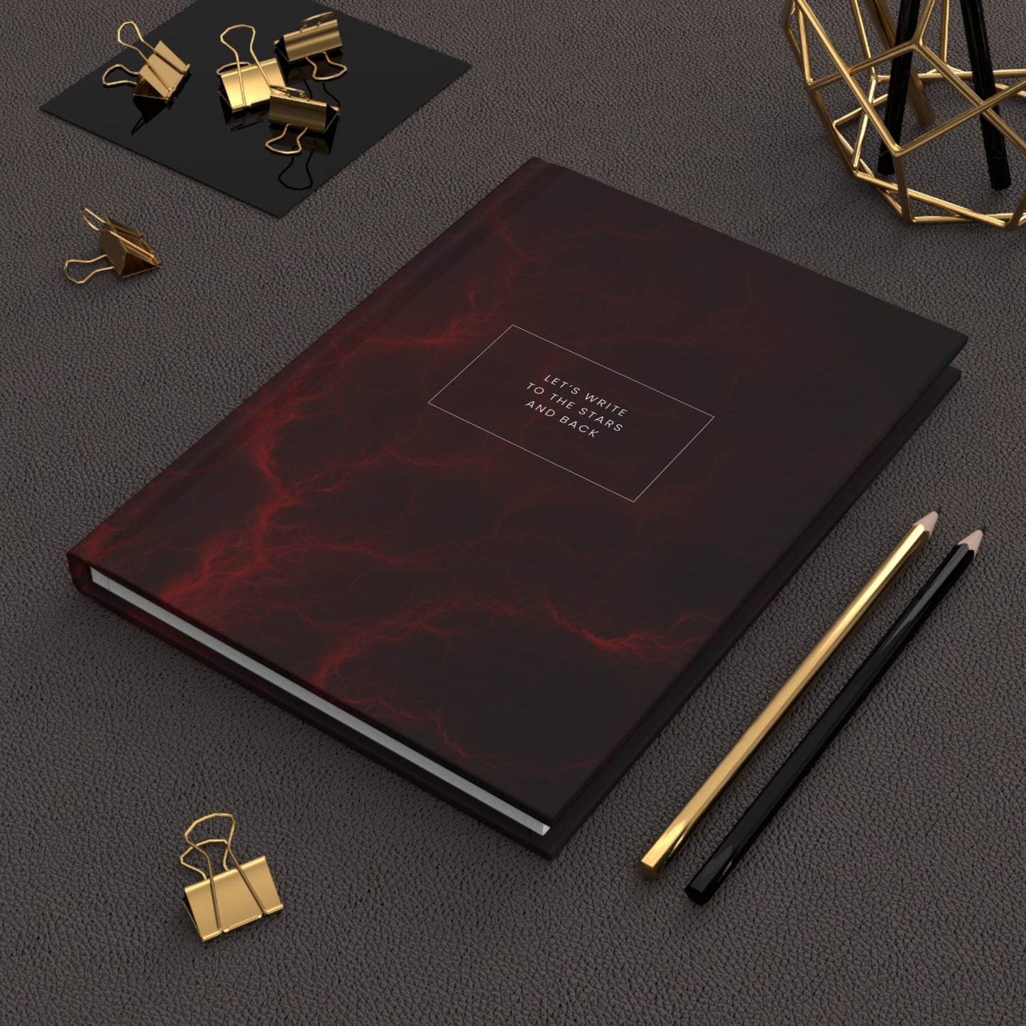 Write to the Stars Hardcover Romantic Journal